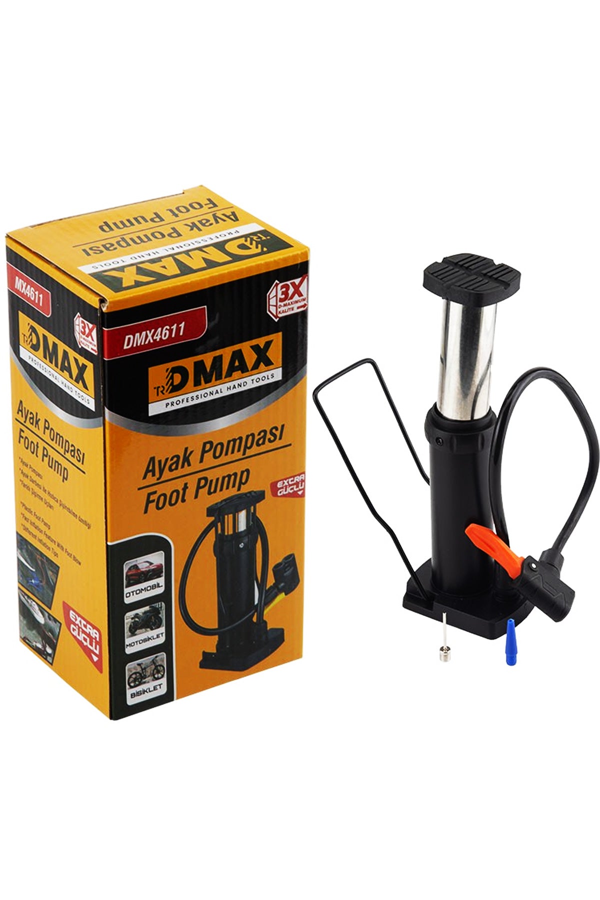 Ayak Pompası Top Şişirme Lastik Şişirme Ayaklı Hava Pompası Şişme Havuz Şişirme Pompası - Indirimsepeti