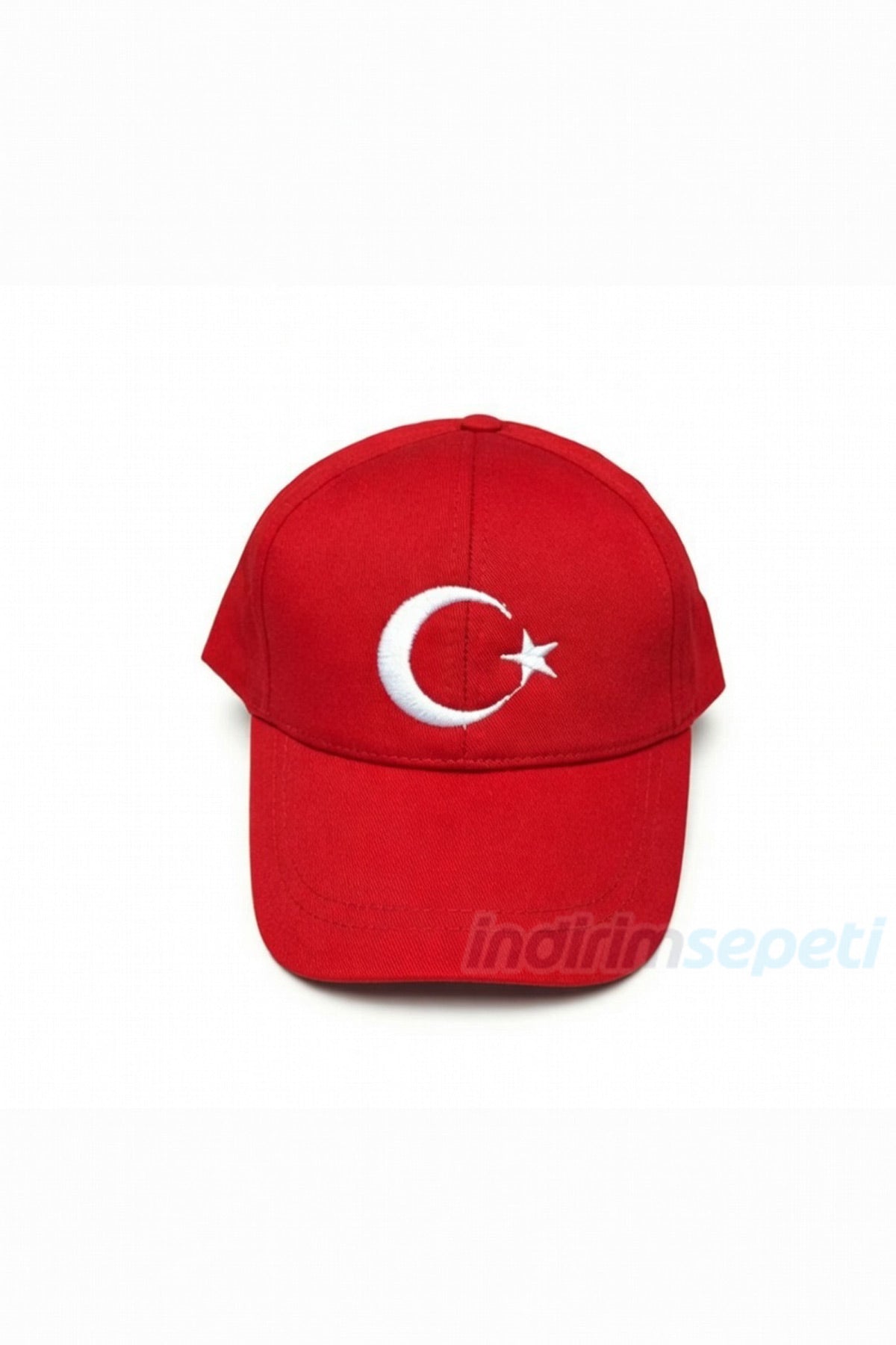 Kırmızı Ay Yıldızlı Mevsimlik Şapka – Nakışlı, Sağlam Dikişli Unisex Türk Bayraklı Spor Kep