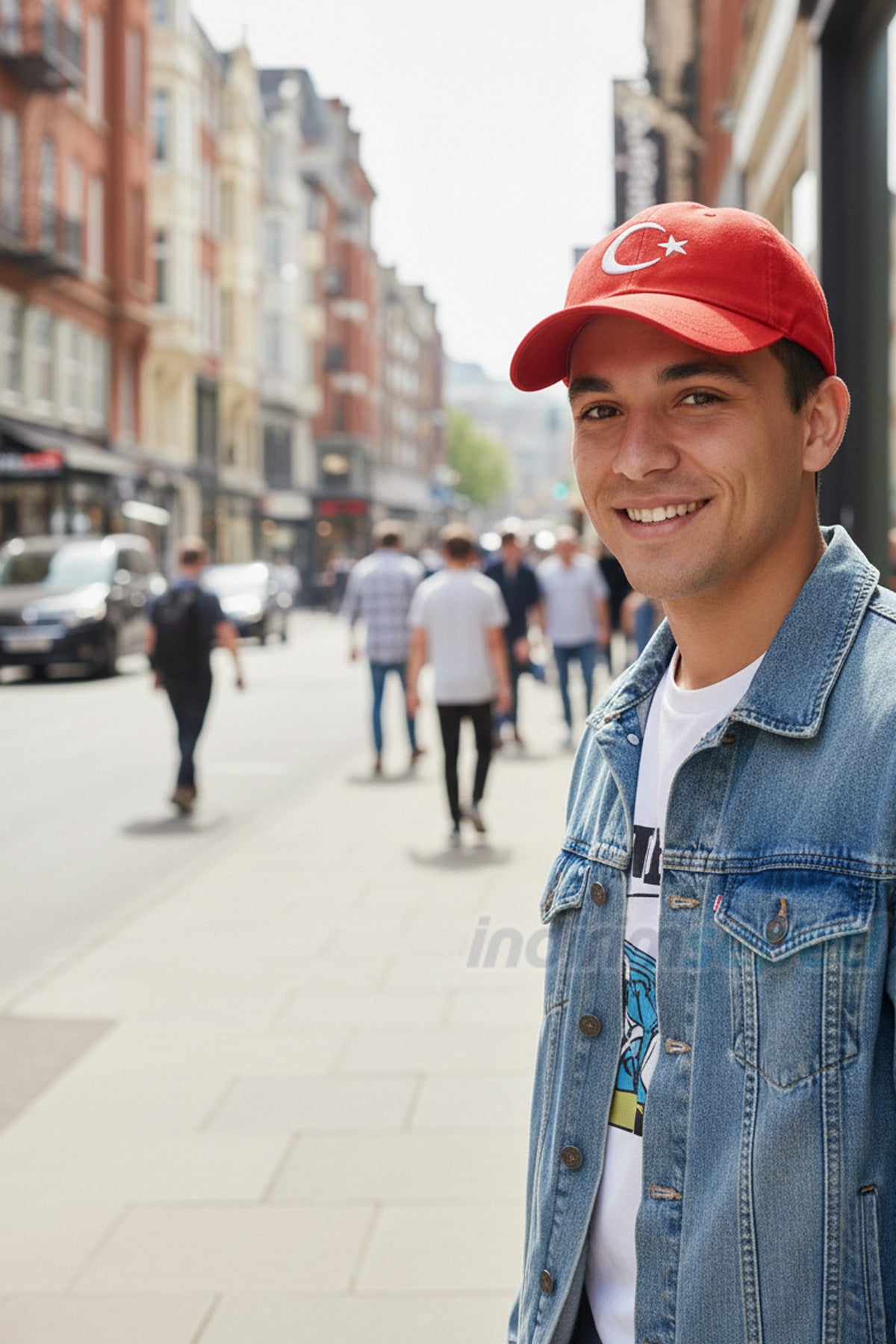 Kırmızı Ay Yıldızlı Mevsimlik Şapka – Nakışlı, Sağlam Dikişli Unisex Türk Bayraklı Spor Kep