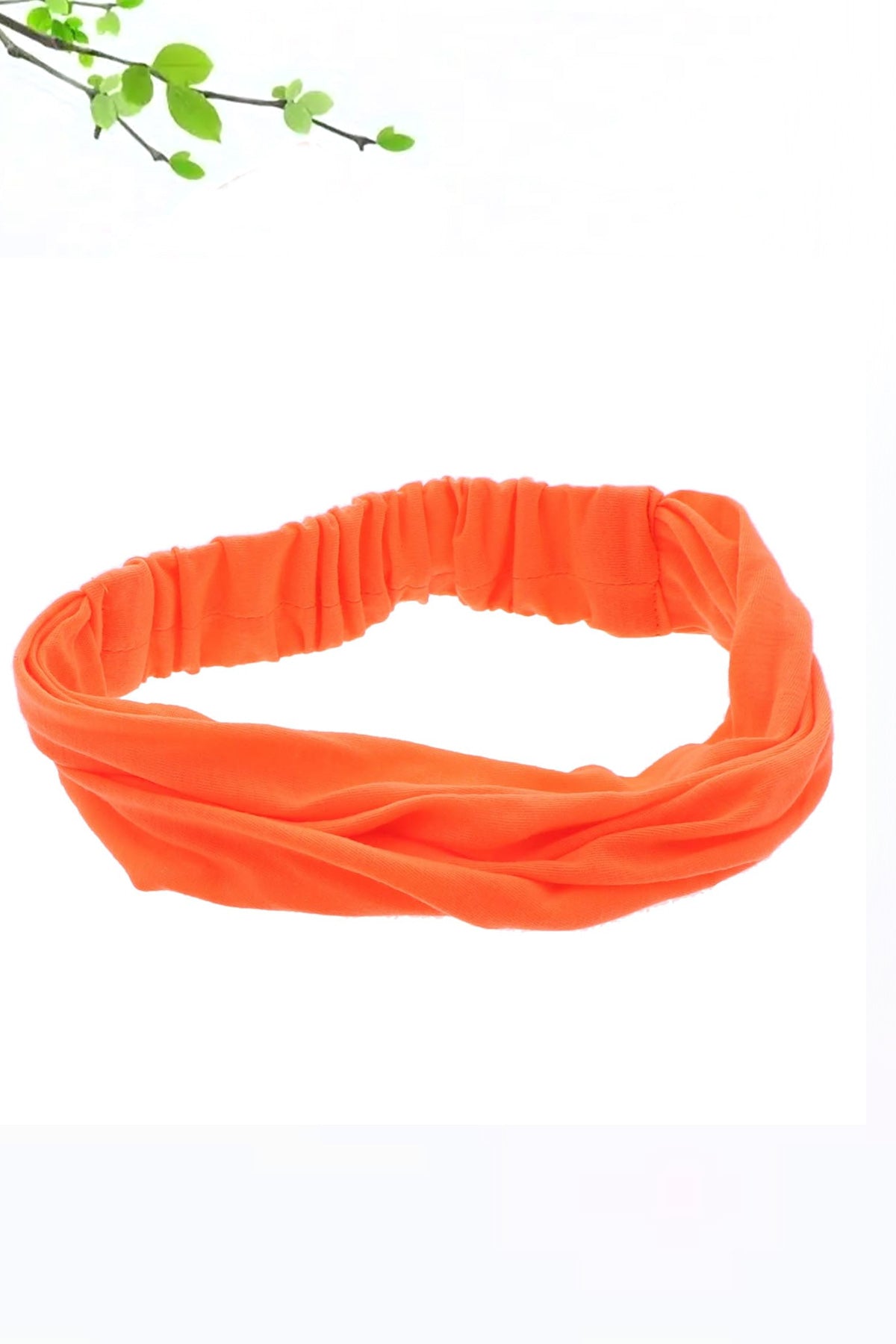 Saç Bandı Bandanası Bahar ve Yaz Boho Stili, Lastikli Esnek Bandı, Plaj ve Seyahat Yavru Ağzı - Indirimsepeti