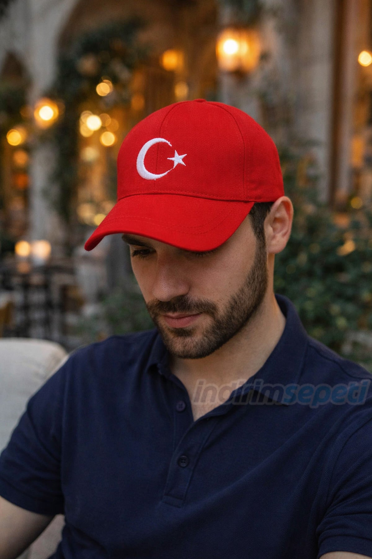 Kırmızı Ay Yıldızlı Mevsimlik Şapka – Nakışlı, Sağlam Dikişli Unisex Türk Bayraklı Spor Kep