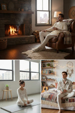 Erkek Merinos Yünü Termal Alt İçlik – Doğal Sıcak Tutan, Esnek ve Konforlu Kışlık İçlik