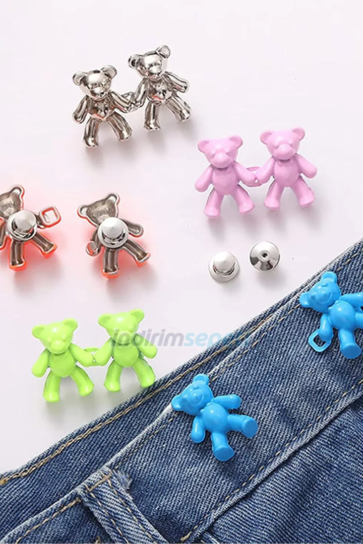 Pantolon Daraltma Klipsi  Ayarlanabilir Pantolon Agrafı Metal Pantolon Çift iğne - Indirimsepeti