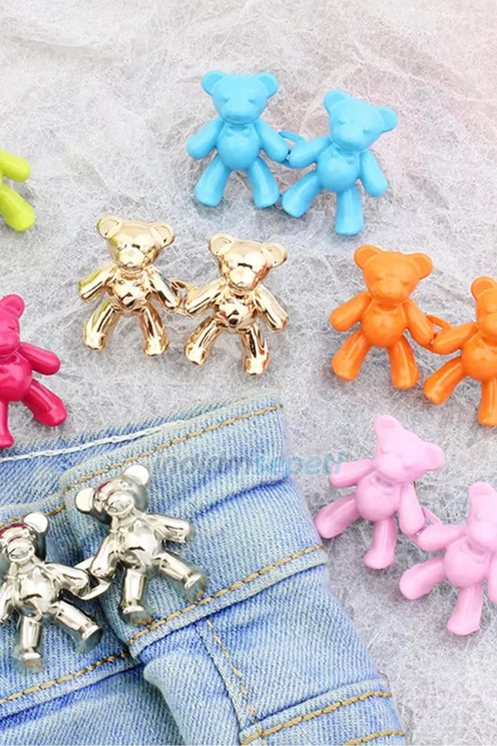 Pantolon Daraltma Klipsi  Ayarlanabilir Pantolon Agrafı Metal Pantolon Çift iğne - Indirimsepeti