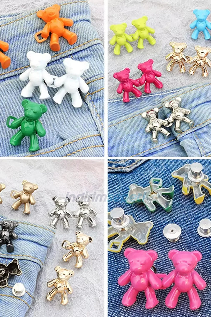 Pantolon Daraltma Klipsi  Ayarlanabilir Pantolon Agrafı Metal Pantolon Çift iğne - Indirimsepeti