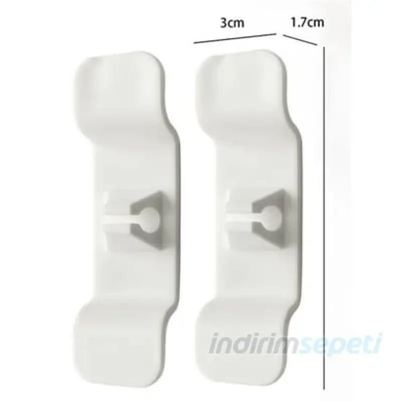 6'lı Pratik Kablo Toparlayıcı Yapışkanlı Klips Mutfak Air Fryer Kettle Kahve Tost Makinası - Indirimsepeti