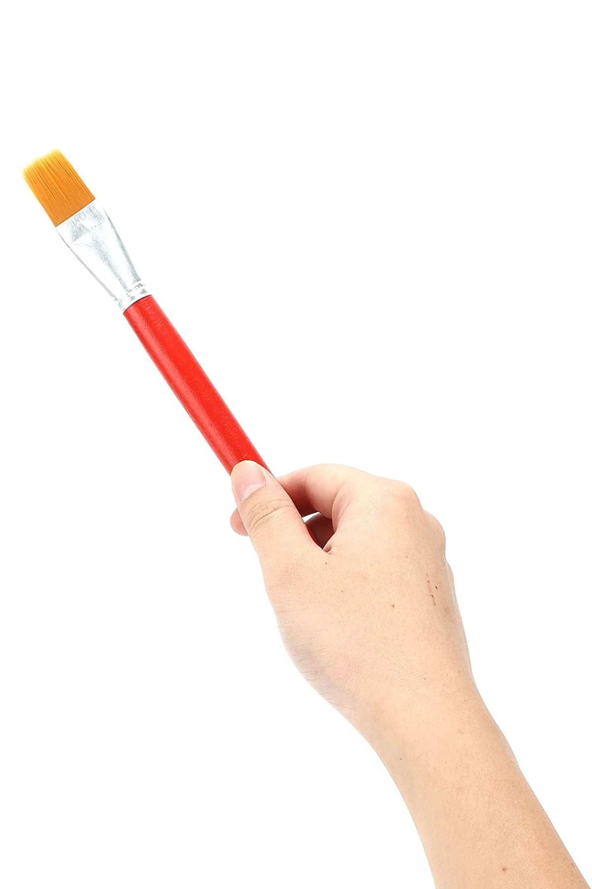 Akrilik Boya Fırçası Yağlı Boya Fırcası Guaj Boya Fırçası Sentetik Kıl 27,5 cm Büyük Boy - Indirimsepeti