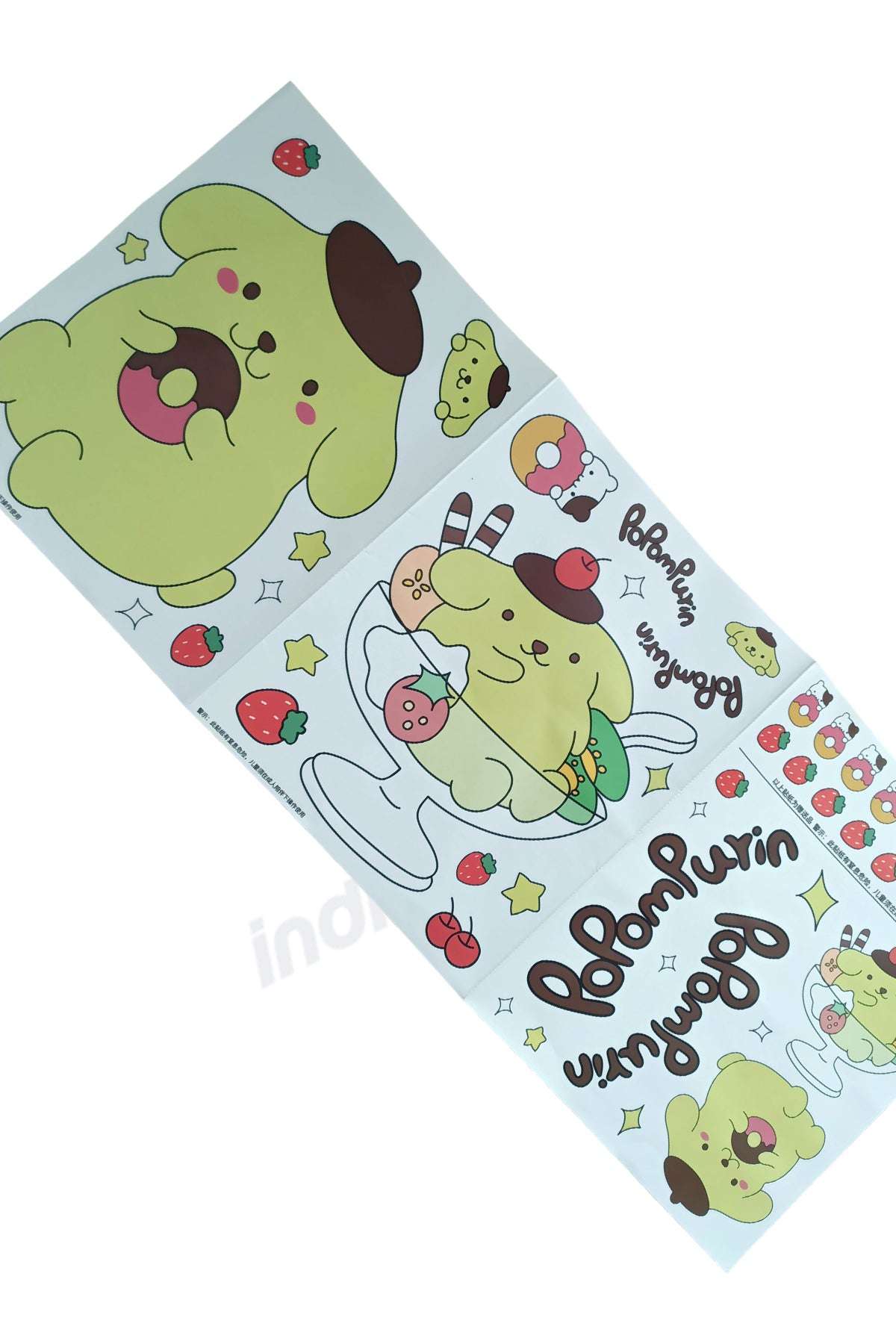 Trend Çocuk Yağmurluk Sticker Çıkartma Yapıştırmalı Sırt Çanta Korumalı Sarı Eva Cepli Özel Çantalı - indirimsepeti