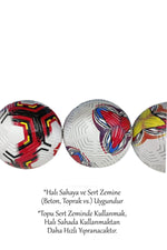 Futbol Topu 435 Gr Profesyonel Halı Saha Topu Dikişli Top Kaliteli Futbol Topu - Indirimsepeti