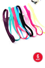 Spor Saç Bandı,Renkli Elastik Kaymaz Saç Bandı,Koşu Bandı, Elastik Saç Bandı, Tenis Yoga Futbol Saç Aksesuar - Indirimsepeti
