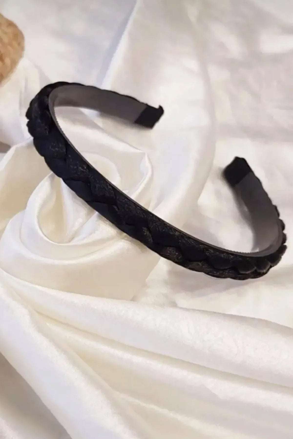 Saç Örgülü Kadın Taç, Örgülü Taç, Saç Görünümlü Taç Saç Aksesuar Kahverengi Ince - Indirimsepeti