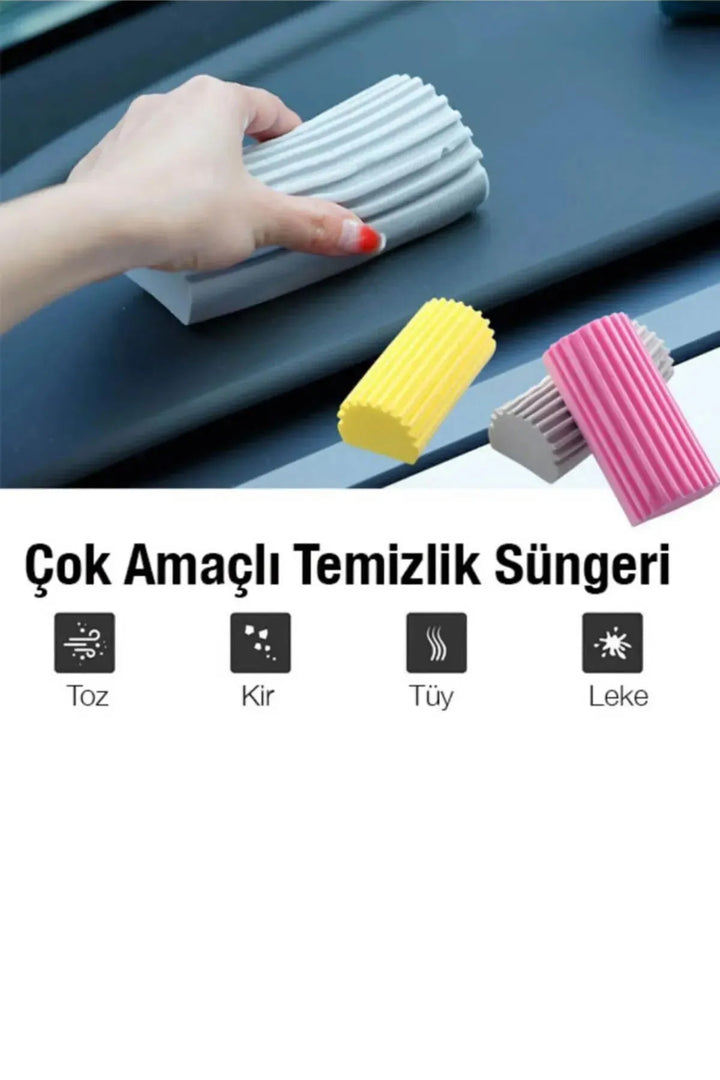 Sihirli Nemli Sünger Su Emici Bulaşık ve Oto iç Temizleme Süngeri Mutfak Temizlik Süngeri - Indirimsepeti