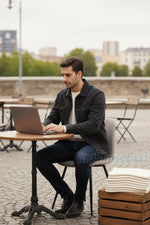 Erkek Uzun Kollu Krem Yün Atlet içlik – %75 Yün %25 Akrilik, Nefes Alan Termal Üst İçlik Atlet