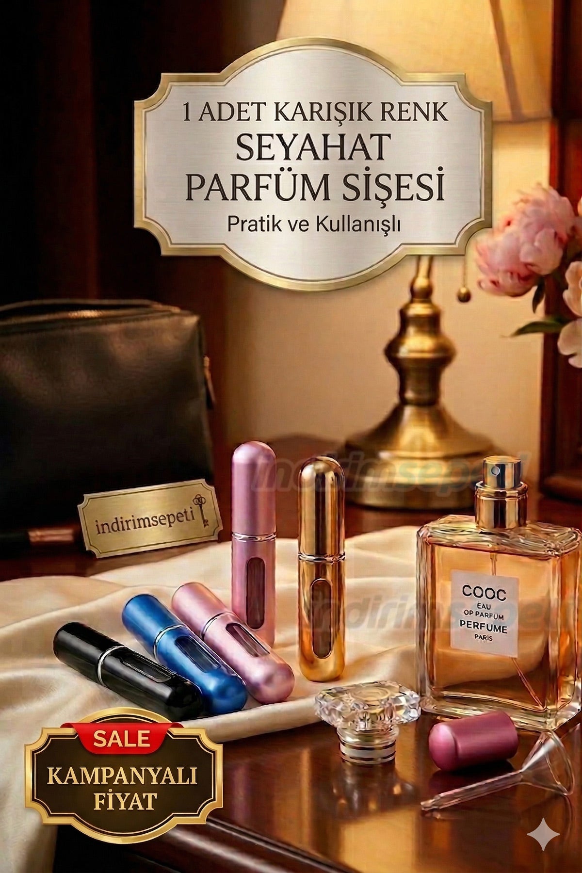 1 Adet Taşınabilir Parfüm Şişesi Sprey – Karışık Renk Mini Doldurulabilir Parfüm Seyahat Boy - indirimsepeti