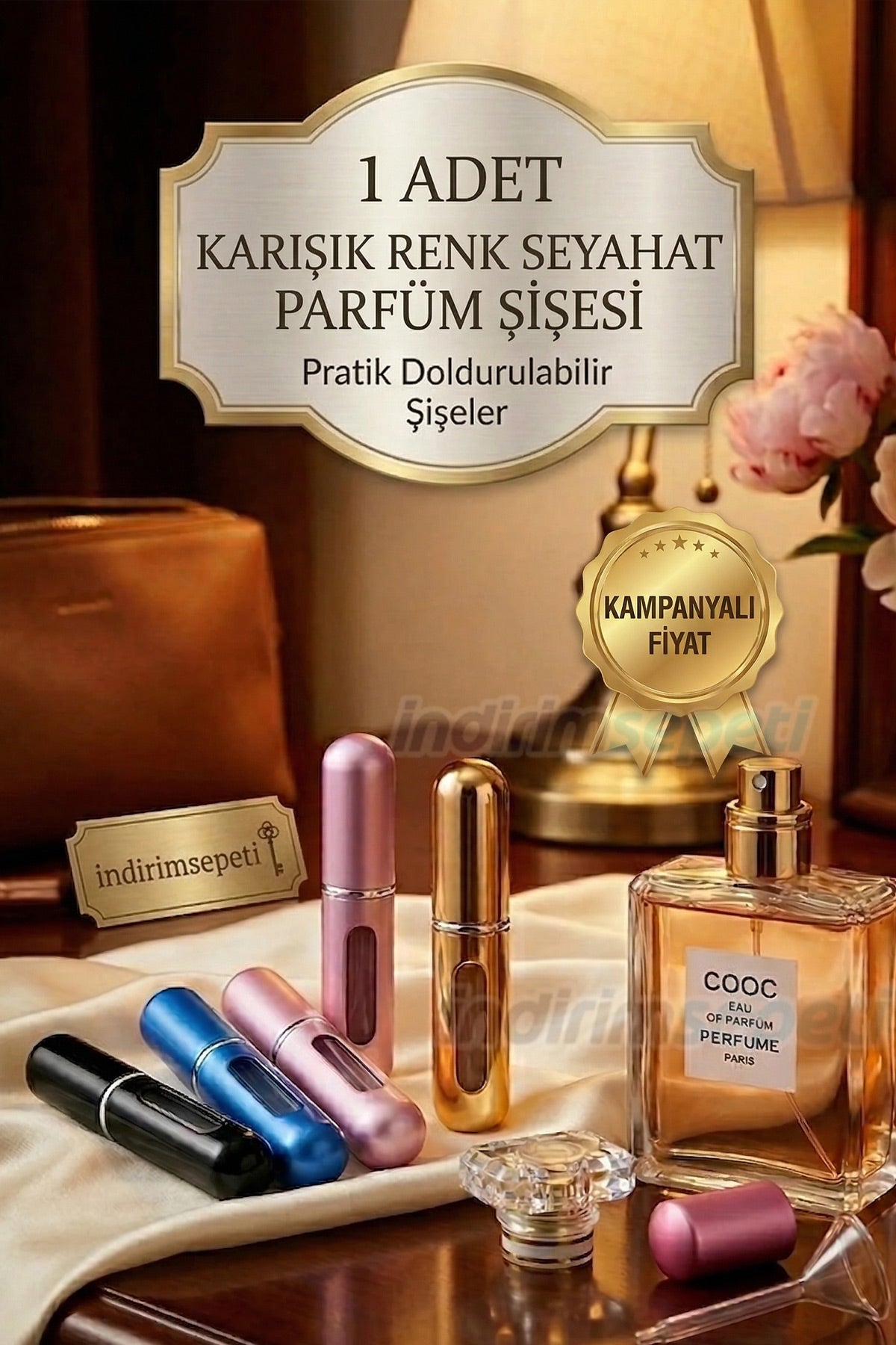 1 Adet Taşınabilir Parfüm Şişesi Sprey – Karışık Renk Mini Doldurulabilir Parfüm Seyahat Boy - indirimsepeti