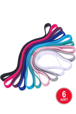 Spor Saç Bandı,Renkli Elastik Kaymaz Saç Bandı,Koşu Bandı, Elastik Saç Bandı, Tenis Yoga Futbol Saç Aksesuar - Indirimsepeti