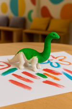 Hayvanlar Âlemi 3D Boyanabilir Figür – Hobi & Etkinlik Seti Karışık Modeller 1 Adet