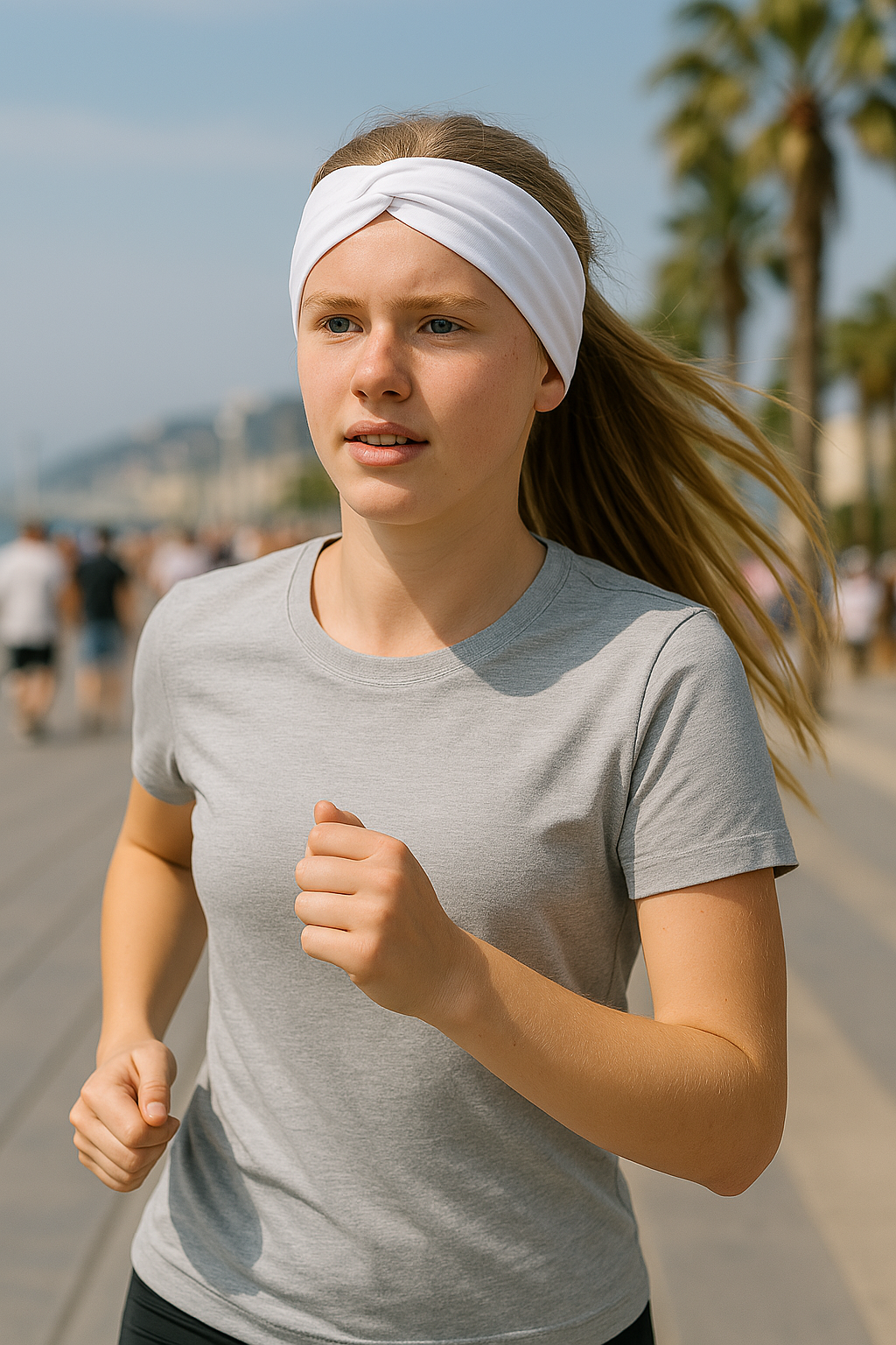 Çapraz Makyaj Yıkama Deniz Sahil Gezi Saç Bandı  Saç Bant Polyester Beyaz - Indirimsepeti