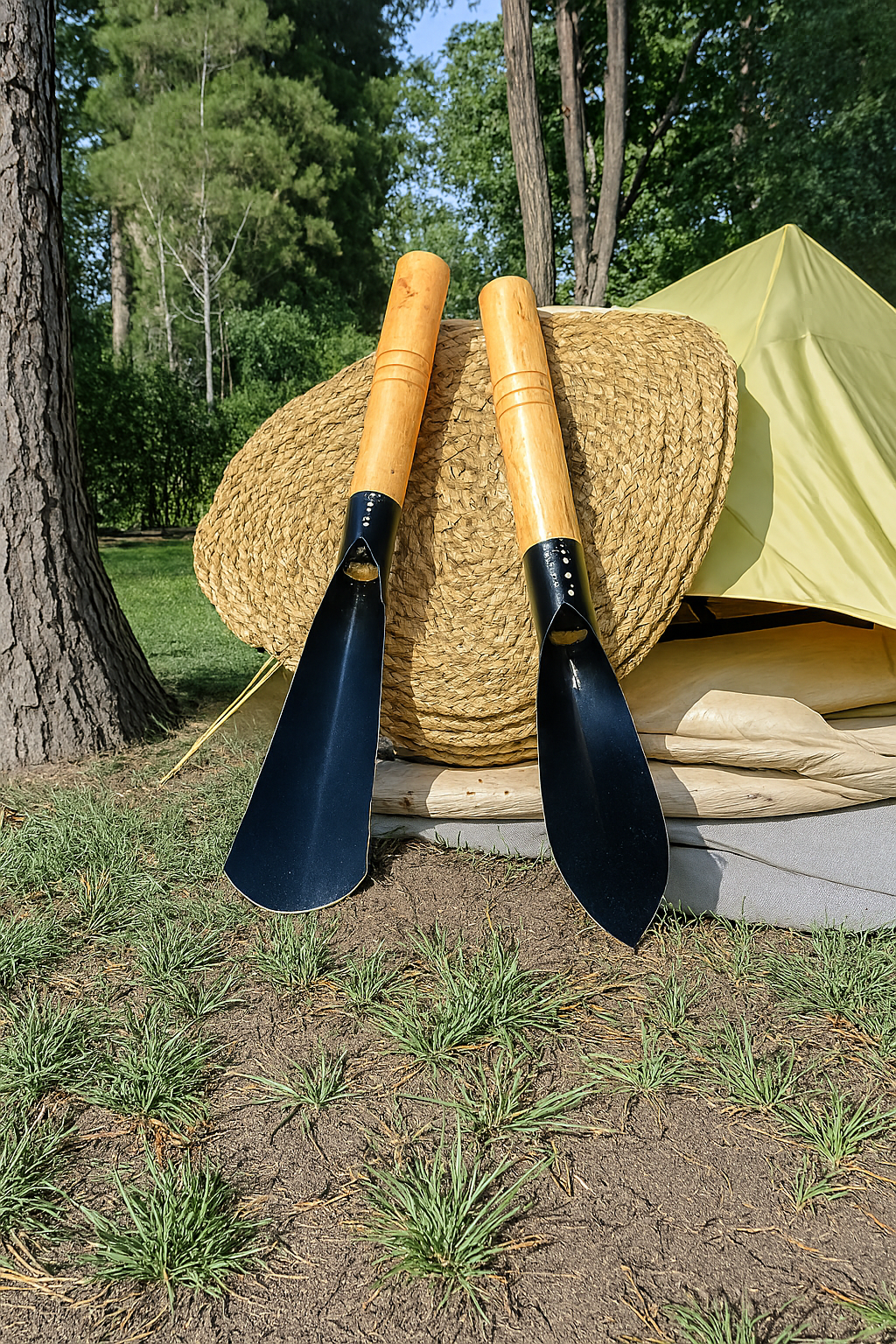 Bahçe Kürek, Kazıma Aletleri Dikim ve Çapa El Aletleri 2'li Metal Uclu Bahçe Seti