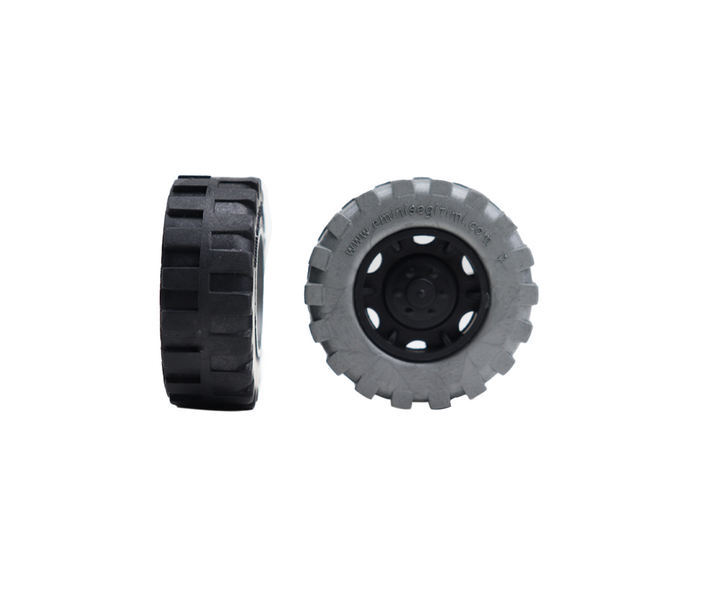 Tekerlek 50 X 18 mm Proje Tasarım Okul Sınıf Materyali 4 Adet - Indirimsepeti