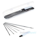 Buffer 6 Parça Paslanmaz Çelik Kulak Balmumu Toplayıcı Çıkarıcı Temizleyici Bakımı Çubuk Seti - Indirimsepeti