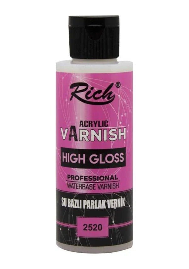 Hıgh Gloss Su Bazlı Vernik Parlak 120 cc - indirimsepeti