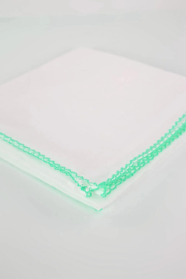 Tülbent Renkli Pamuklu Kroşeta Oyalı Iç Örtüsü 80x80 Cm Karışık Renk 1 Adet - Indirimsepeti