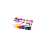 Kumaş Boyası 6 Renk 6x25 ml - indirimsepeti