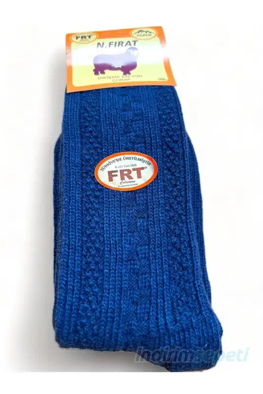 Kadın Örgülü Soket Dikişsiz Yünlü Çorap Kışlık Uyku Gündelik Çorabı 36 - 40 - Indirimsepeti