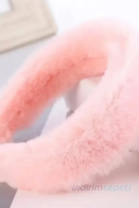 Kadın Teddy Tüylü Pelüş Taç Saç Bandı Geniş Taç - Indirimsepeti