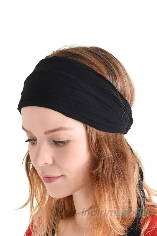 Lastikli Makyaj Yıkama Deniz Sahil Gezi Saç Bandı Kozmetik Duş Yoga Spor Saç Bantları - Indirimsepeti