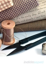 Makas U Şeklinde Metal Dikiş Makası Iplik Kesici Kumaş Makas Şık Şık - Indirimsepeti