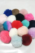 Ponpon Pelüş Anahtarlık Çanta Süs Aksesuarı Büyük Boy - Indirimsepeti