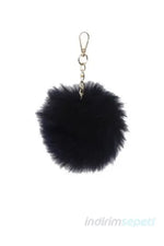 Ponpon Pelüş Anahtarlık Çanta Süs Aksesuarı Büyük Boy - Indirimsepeti