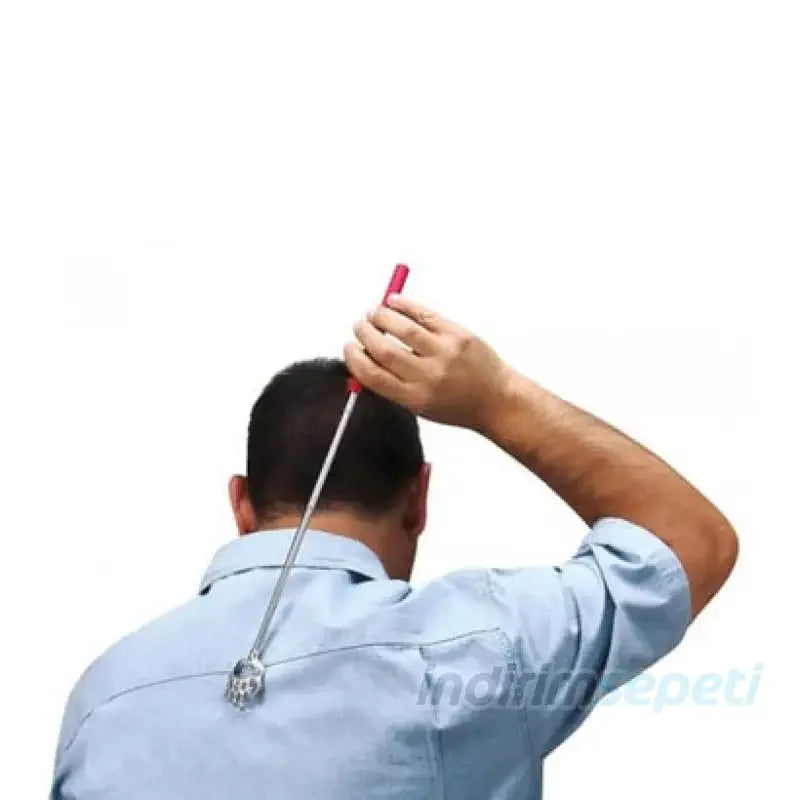 Pratik Kolay Teleskopik Metal Sırt Kaşıma Kaşağı Aleti Aparatı - Indirimsepeti