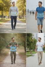 Yün Korse %100 Angora Giydirmeli ince Unisex Bel Korsesi – Isı Tutucu, Lastik Geçmeli Bel Destekleyici