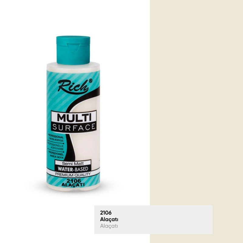 Rich Multi Surface 2106 ALAÇATI Akrilik Boya 120cc - indirimsepeti