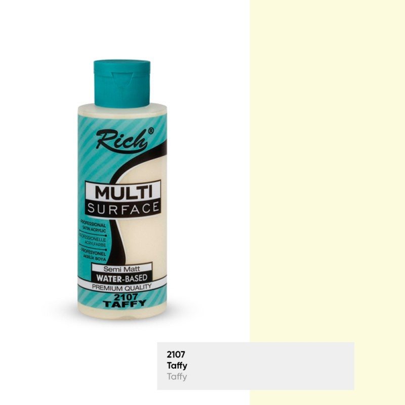 Rich Multi Surface 2107 TAFFY Akrilik Boya 120cc - indirimsepeti