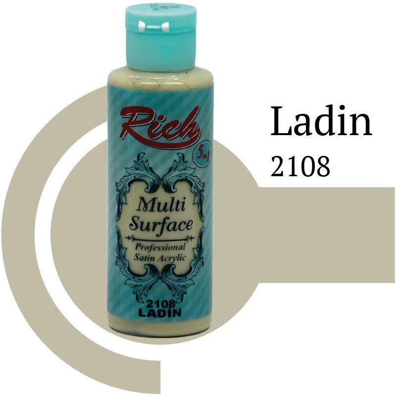 Rich Multi Surface 2108 LADİN Akrilik Boya 120cc - indirimsepeti