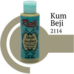 Rich Multi Surface 2114 KUM BEJİ Akrilik Boya 120cc - Indirimsepeti