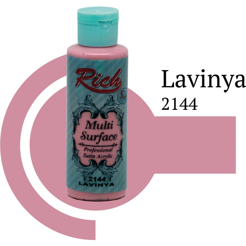 Rich Multi Surface 2144 LAVİNYA Akrilik Boya 120cc - Indirimsepeti