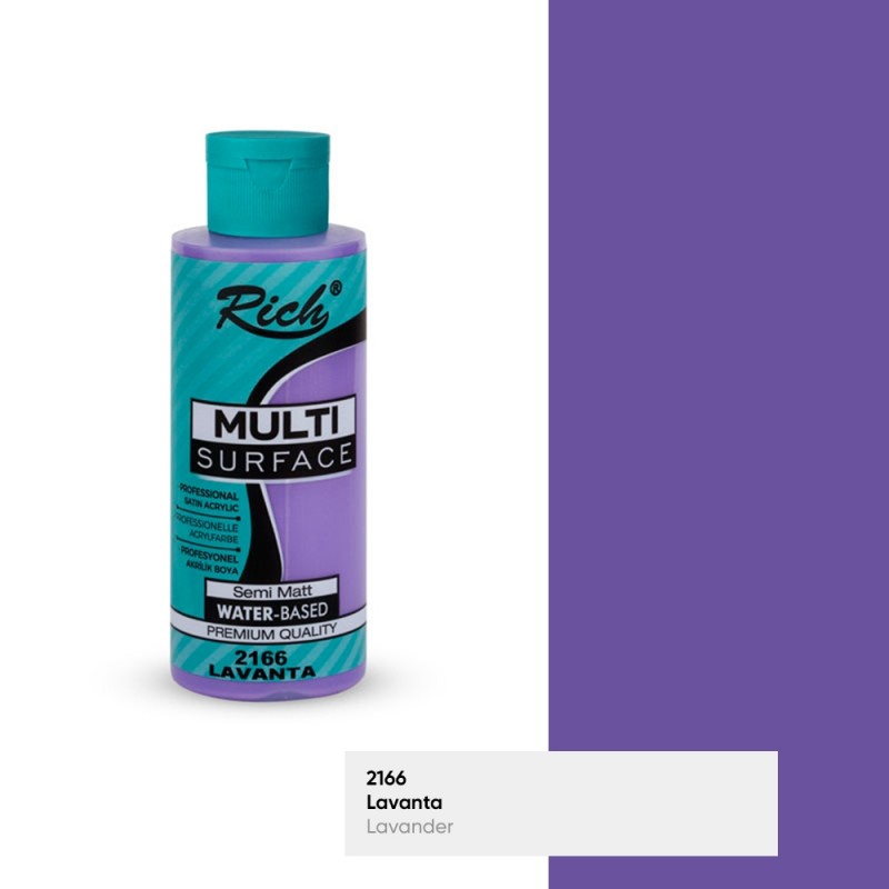Rich Multi Surface 2166 LAVANTA Akrilik Boya 120cc - Indirimsepeti