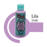 Rich Multi Surface 2168 LİLA Akrilik Boya 120cc - Indirimsepeti