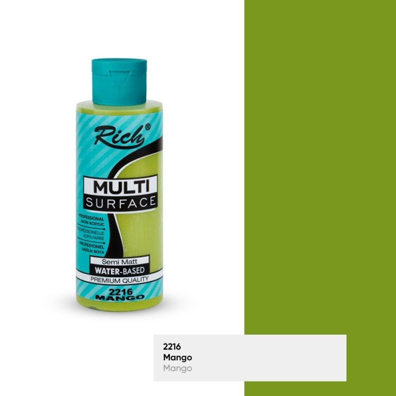Rich Multi Surface 2216 MANGO Akrilik Boya 120cc - indirimsepeti