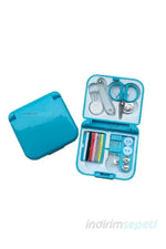 Seyahat dikiş iğne ve iplik seti Dikiş kutusu Taşınabilir dikiş saklama kutusu - Indirimsepeti