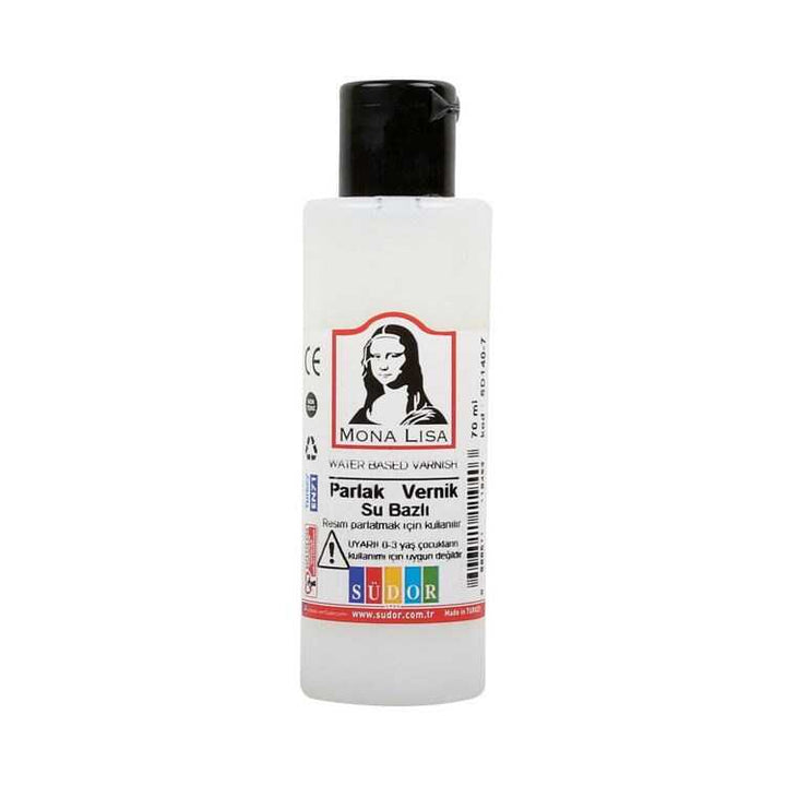 Resim Verniği 70 ml Su Bazlı 1 adet Resim Parlatıcı Vernik 70 ml 1 Adet