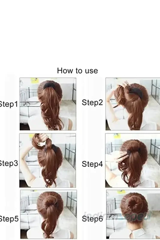 Sünger Topuz Tokası Saç Aksesuar 3 Adet 6cm-8cm-9cm - Indirimsepeti