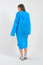 Yağmurluk Kadın Erkek Kapüşonlu Eva Mavi - Indirimsepeti